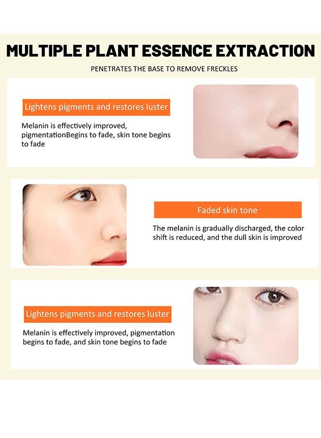 EELHOE Whiteing Freckle Cream VC Brightening and Whitening Spot Removing Cream Spot Removing Pen Removing Stains and Dark Spots Pen Improving Skin Tone Brightening and Whitening Spot Removing Cream  - Image 5