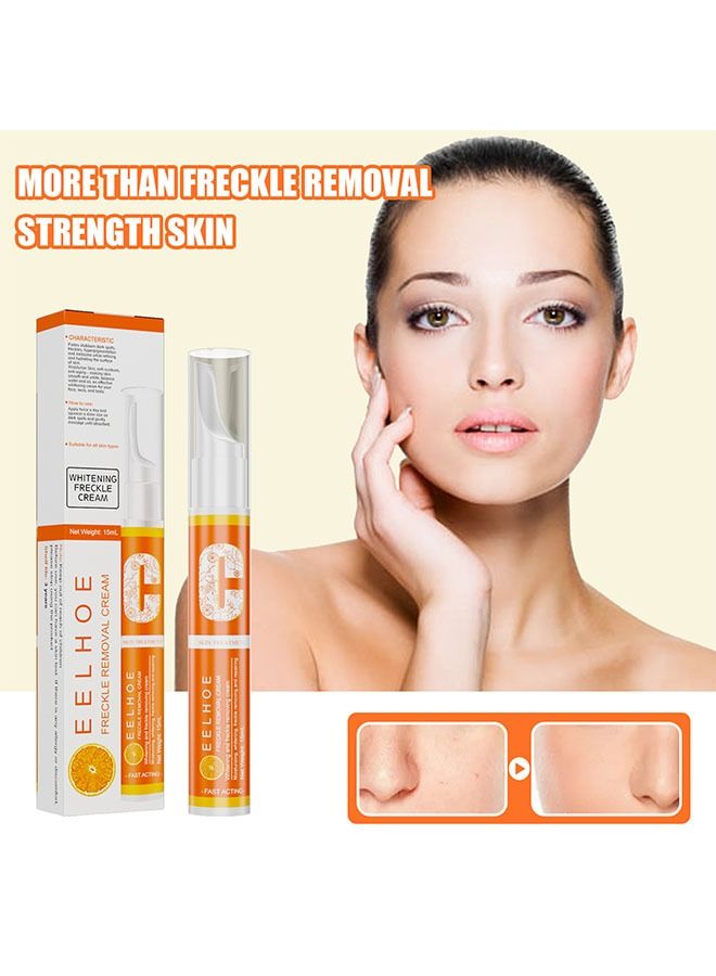 EELHOE Whiteing Freckle Cream VC Brightening and Whitening Spot Removing Cream Spot Removing Pen Removing Stains and Dark Spots Pen Improving Skin Tone Brightening and Whitening Spot Removing Cream  - Image 2
