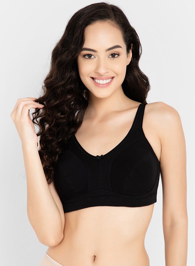 Clovia Pack of 2 Non-Padded Non-Wired Full Cup Full-Figure Bra - Cotton - Image 2