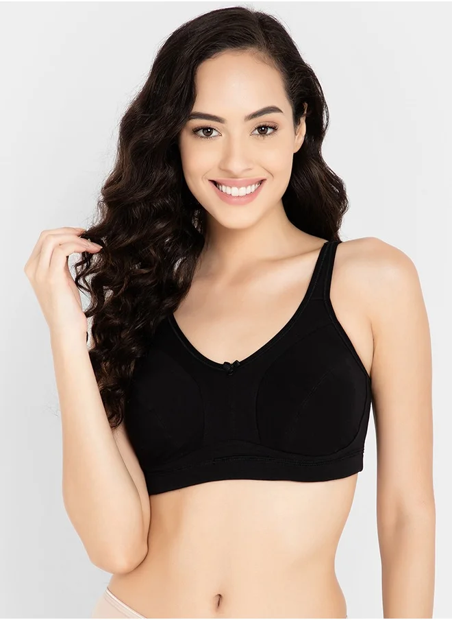 Clovia Clovia Pack of 2 Non-Padded Non-Wired Full Cup Full-Figure Bra - Cotton