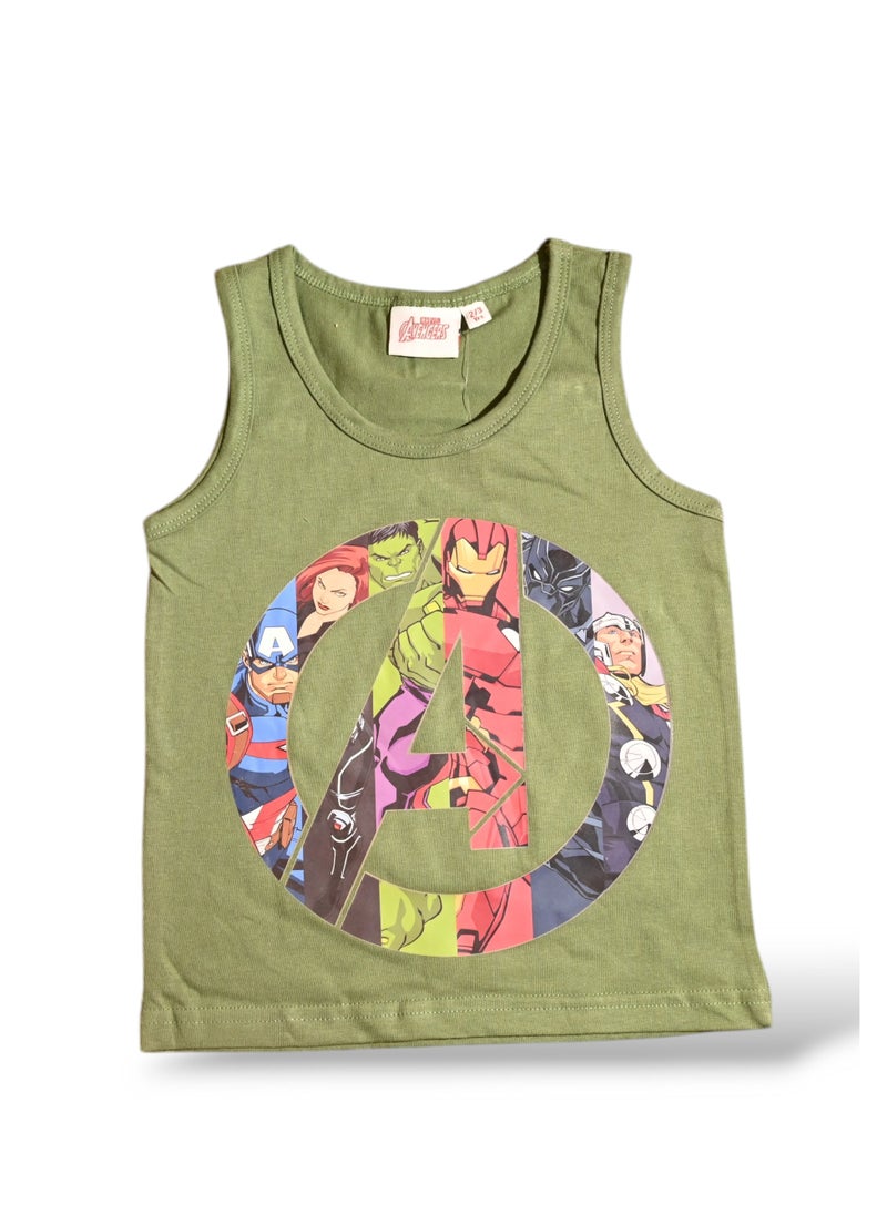 AVENGERS AVENGERS - ‬‪BOYS SLEEVELESS SHORT SET‬  - Image 2