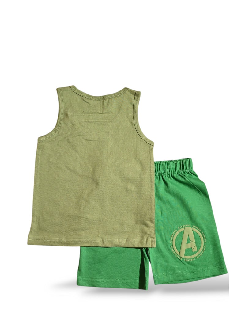 AVENGERS AVENGERS - ‬‪BOYS SLEEVELESS SHORT SET‬  - Image 4