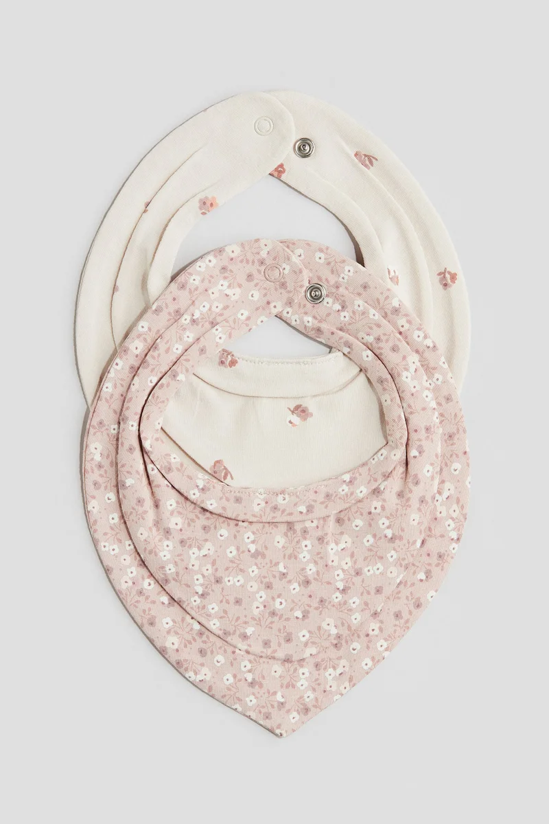 H&M 2-pack terry-lined triangular scarves