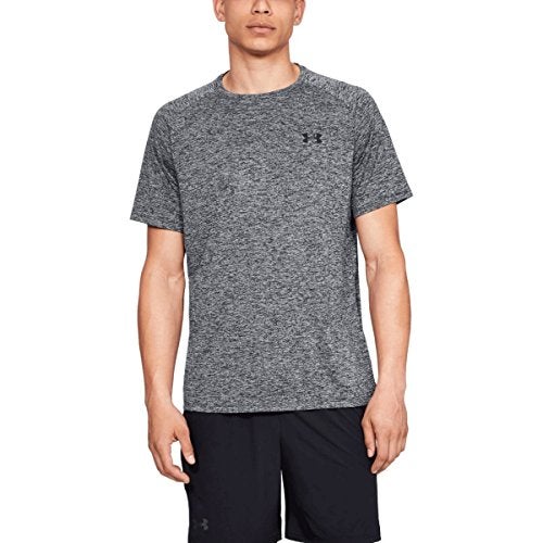 Under Armour Men's Tech 2.0 Short-Sleeve T-Shirt , Gray (002)/Black, Small - Image 5