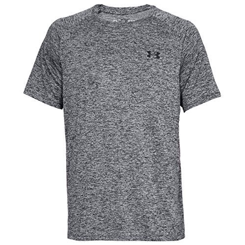 Under Armour Men's Tech 2.0 Short-Sleeve T-Shirt , Gray (002)/Black, Small - Image 3