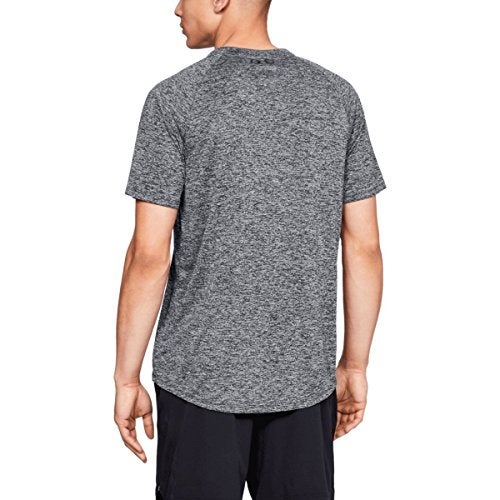 Under Armour Men's Tech 2.0 Short-Sleeve T-Shirt , Gray (002)/Black, Small - Image 2