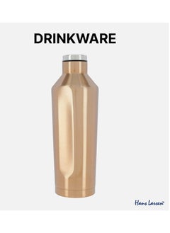 Hans Larsen Stainless Steel Vacuum Insulated Double Walled Construction Water Bottle  - Image 2