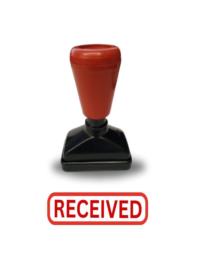 Everyday Walk Paid Pre-Inked Rubber Stamp Message Received (Red) - Image 1