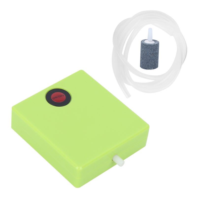 Mini Aquarium Air Pump: 2pcs AA Battery Powered, Lightweight Easy To Carry - Quiet Stable Performance, Strong Gas Capacity Portable Fish Tank Aerator For Small Aquariums, Outdoor Fishing Trips, Power - Image 4