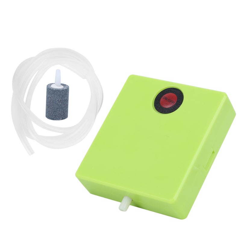 Mini Aquarium Air Pump: 2pcs AA Battery Powered, Lightweight Easy To Carry - Quiet Stable Performance, Strong Gas Capacity Portable Fish Tank Aerator For Small Aquariums, Outdoor Fishing Trips, Power - Image 3