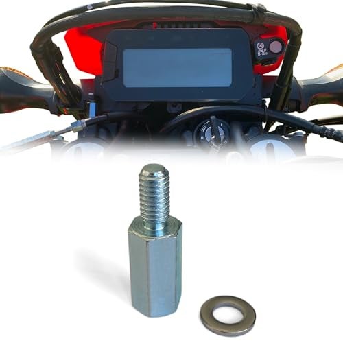 VDE Industries Brake Hose Display Mod Fix compatible with Honda CRF300L - Spacer for Improved Visibility of Brake Hose - Image 1