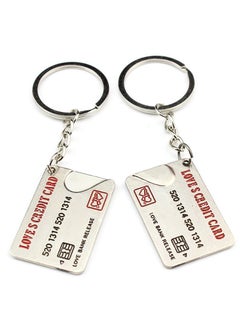 Lovers Credit Card Couple Keyrings Set Silver Metal Puzzle Keyrings Key Chains (Silver) - pzsku/Z54049B5515387D571DB1Z/45/_/1706862338/20adaf75-77f9-4119-bb69-95997af42c35