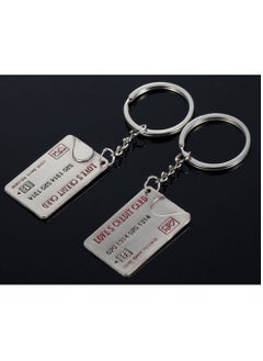 Lovers Credit Card Couple Keyrings Set Silver Metal Puzzle Keyrings Key Chains (Silver) - pzsku/Z54049B5515387D571DB1Z/45/_/1706862341/91bcd394-ef92-48fd-848c-26d5b67cee8d