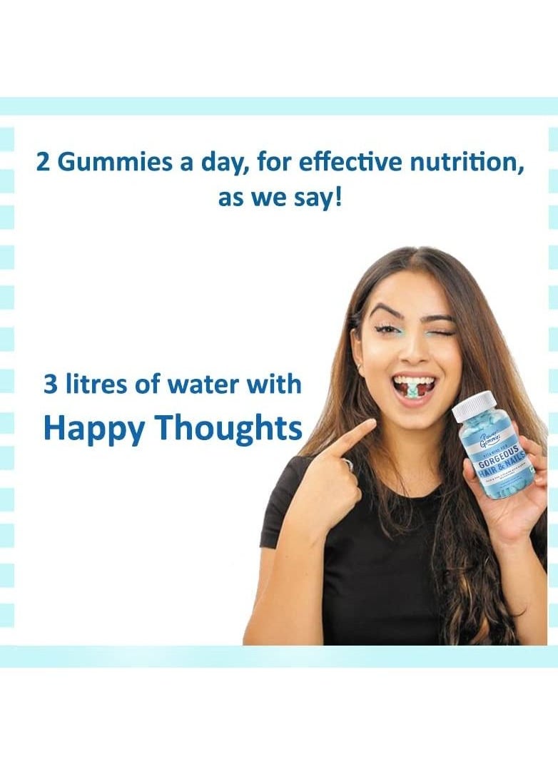 Power Gummies - Power Gummies Hair & Nail Vitamins with Biotin & A to E Vitamins - Image 1