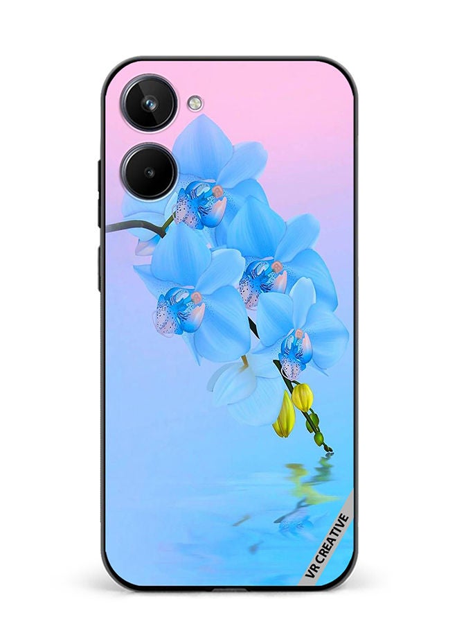 VR CREATIVE Protective Case Cover For Realme 10 Flower Design Multicolour - Image 1