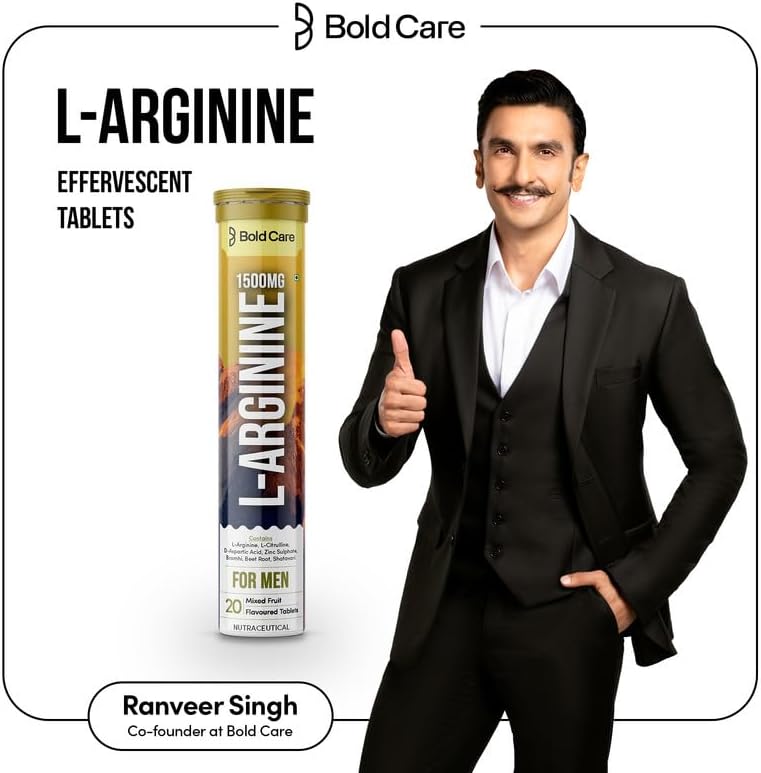 Bold Care L-Arginine Effervescent Tablets - Image 1