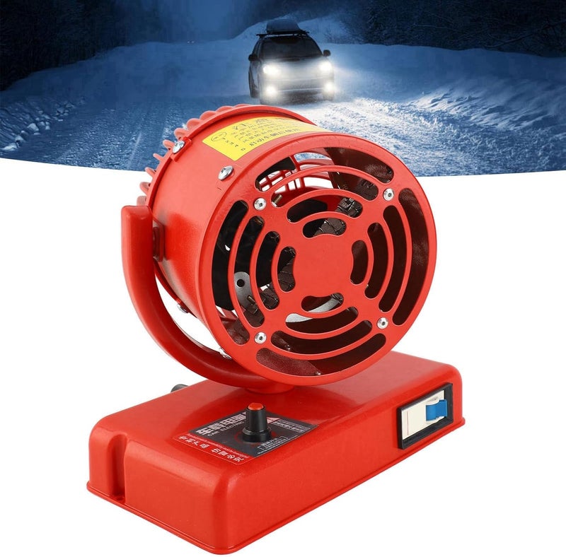 Acouto 1000W-1200W Vehicle Mounted Heater | Portable Defogger & D Vehicle Mounted Heater 1000W 1200W Car Defroster Portable 12V Car Fast Heating de (24V) - Image 4