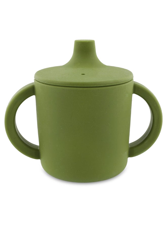 Trixie Silicone Sippy Cup With Handles - 200ml - Mr. Dino - Image 2