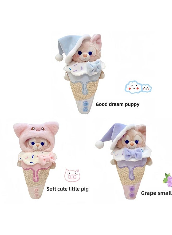 Little Red Book Kuku Ice Cream Doll Baby Cotton Doll Doll Doll Clothes Hanging For Decoration-Specifications:One Size Fits All-Color:Complete Set Of 3 Pieces [adapt To Dolls: Slide Down To See Details]  - Image 1
