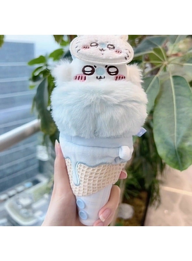 Little Red Book Kuku Ice Cream Doll Baby Cotton Doll Doll Doll Clothes Hanging For Decoration-Specifications:One Size Fits All-Color:Complete Set Of 3 Pieces [adapt To Dolls: Slide Down To See Details]  - Image 5