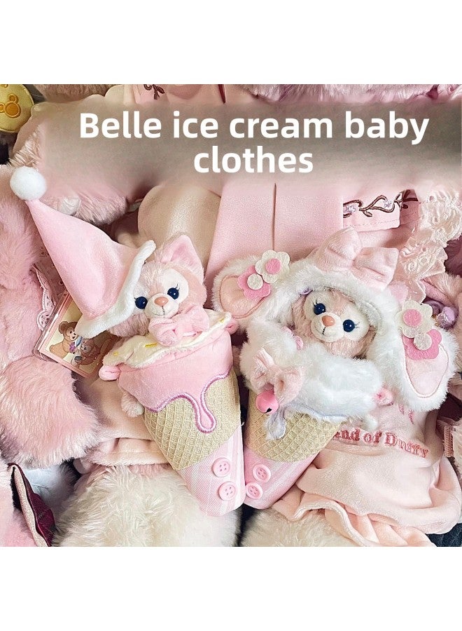 Little Red Book Kuku Ice Cream Doll Baby Cotton Doll Doll Doll Clothes Hanging For Decoration-Specifications:One Size Fits All-Color:Complete Set Of 3 Pieces [adapt To Dolls: Slide Down To See Details]  - Image 2
