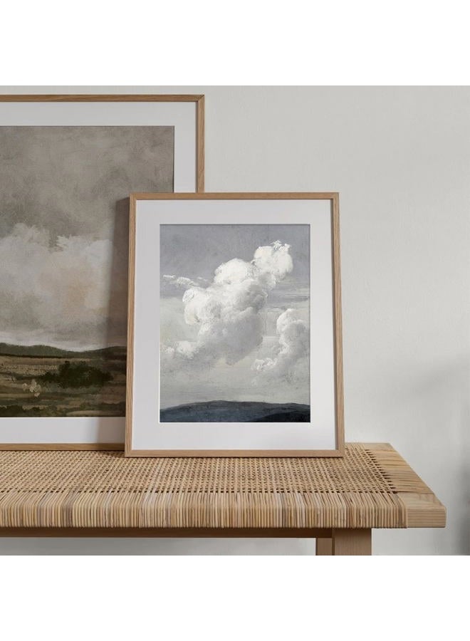 XOCUUI Unframed Canvas Wall Art Classical Oil Painting Canvas Prints Decor Clouds Sky with Vintage Landscape Wall Art Pictures Home Decor 8x10in - Image 2