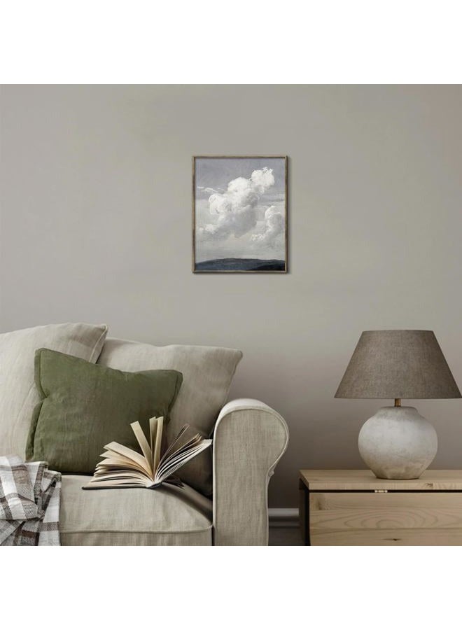 XOCUUI Unframed Canvas Wall Art Classical Oil Painting Canvas Prints Decor Clouds Sky with Vintage Landscape Wall Art Pictures Home Decor 8x10in - Image 4