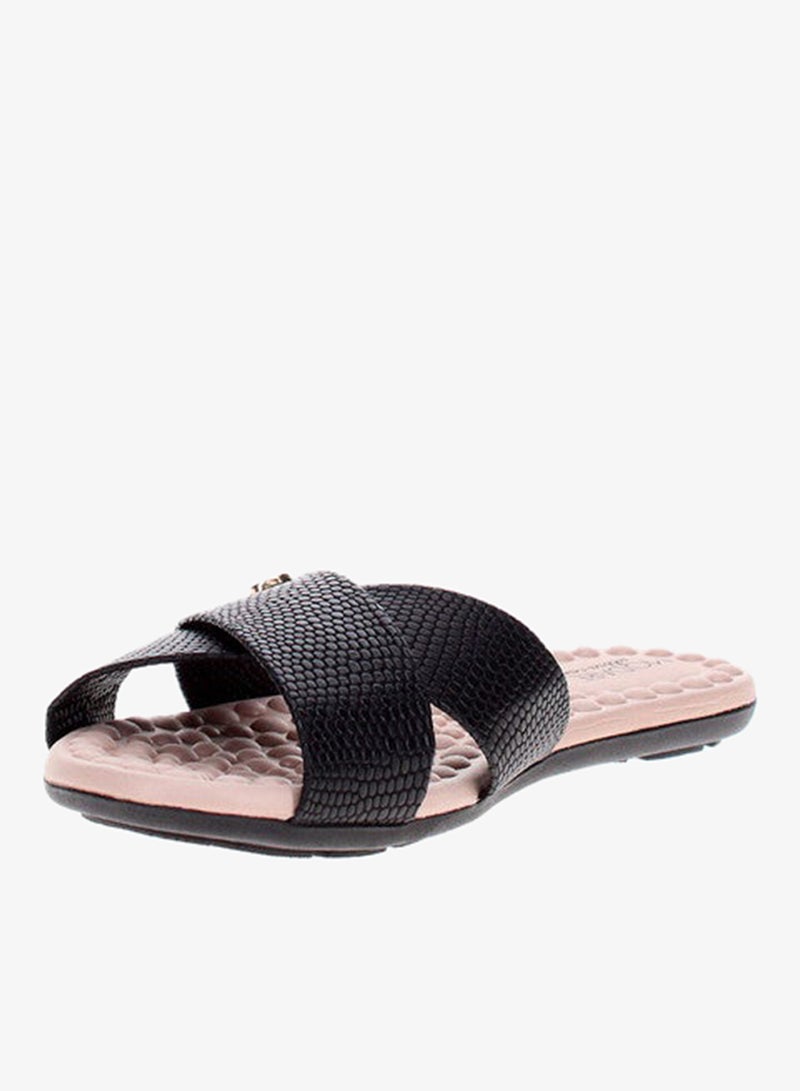 مودار صنادل مسطحة للنساء - صنادل مسطحة أنيقة ونعال مسطحة مريحة للسيدات - Image 2