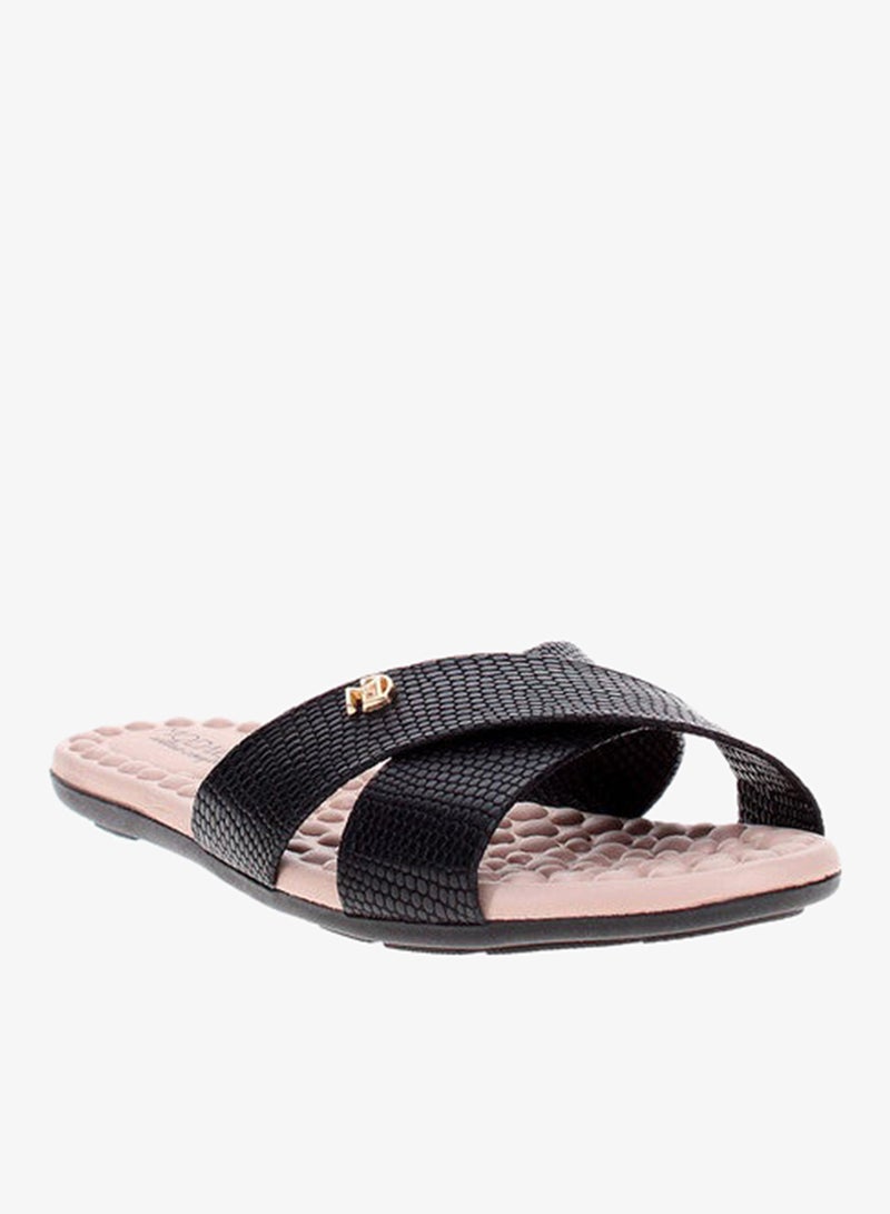 مودار صنادل مسطحة للنساء - صنادل مسطحة أنيقة ونعال مسطحة مريحة للسيدات - Image 1