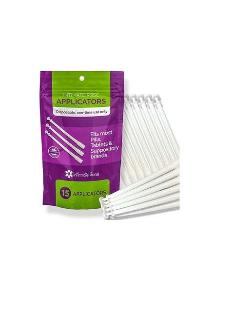 Vaginal Suppository Applicator 15 Count