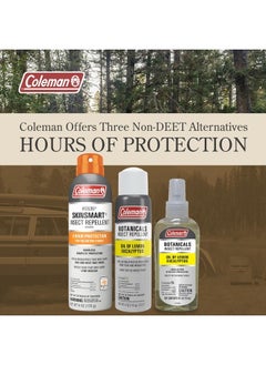 Coleman Insect Repellent Spray – SkinSmart Non-DEET Insect Repellent Spray, Protection Against Ticks, Mosquitoes, chiggers, gnats, Fleas and Flies, Ideal for Camping, Hiking, Outdoor Activities, 6oz  - Image 3