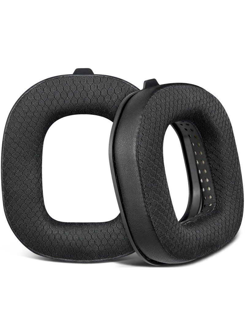 KISSUN Replacement Earpads for Astro A50 Gen3 (Do Not Fit A50 Gen 4) Headset, Ear Pads Cushions with Durable Mesh Fabric, Noise Isolation Foam - Black - Image 1