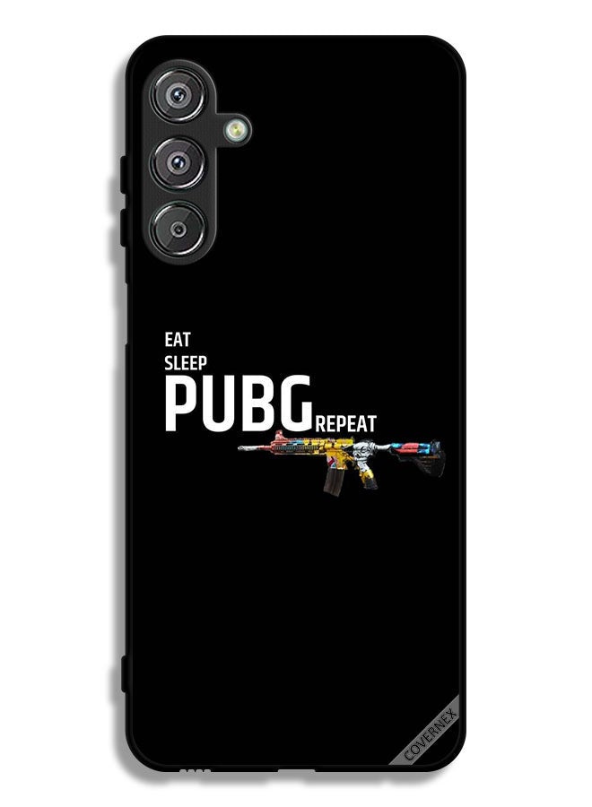 Covernex Samsung Galaxy F36 Protective Case Cover Eat Sleep Pubg Repeat - Image 1