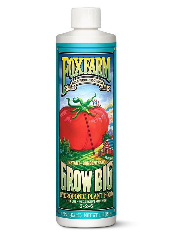 Fox Farm Grow Big Hydro Liquid Concentrate Fertilizer, 1-Pint - Image 1