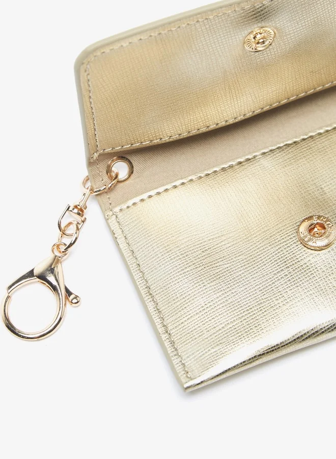فلورا بيلا من شو إكسبرس Women Textured Wallet with Flap Closure