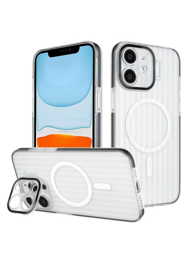 اس-توب جراب لهاتف iPhone 11 مزود بحامل عدسات بلون الحافة مع جراب مغناطيسي MagSafe للهاتف - Image 1