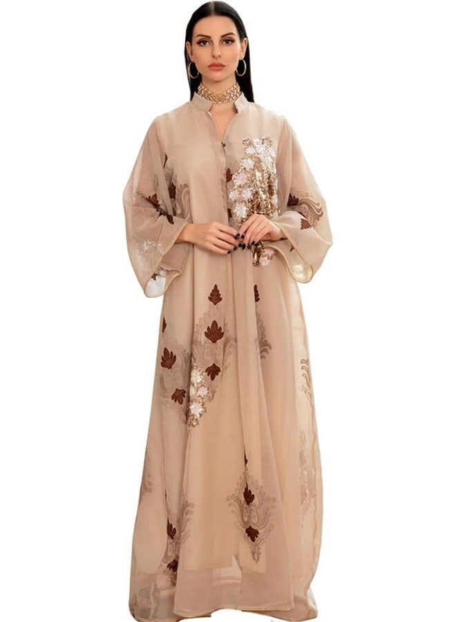 general Women's dresses, Morocco style, kaftan shirts, weddings, Eid al-Fitr, Ramadan, Pakistani national prayer costumes, Muslim dresses Dubai - Image 1