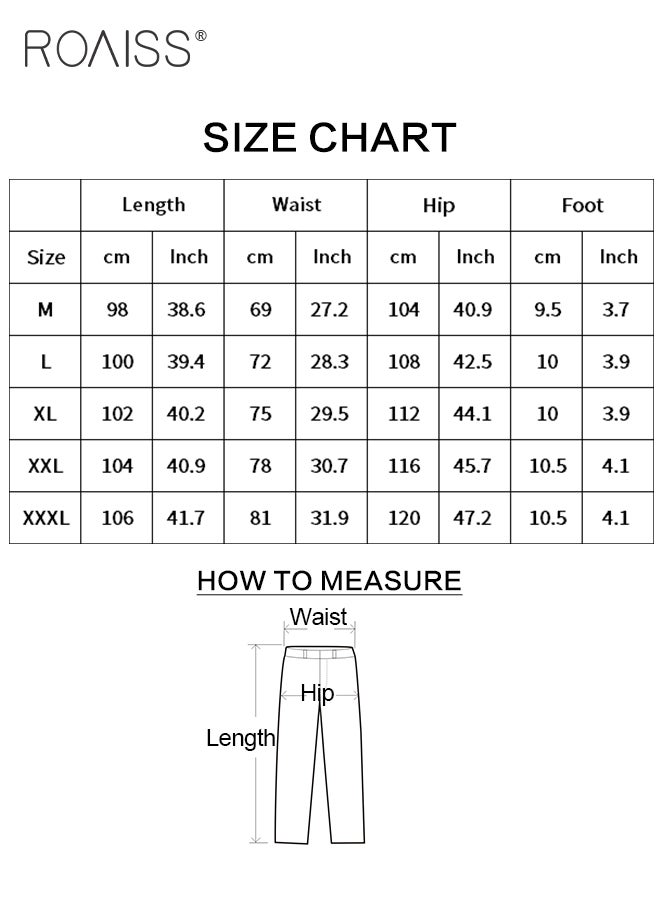 roaiss Men's Casual Pants Trend Brand Gym Sports Jogging Pants Multi-pocket Cargo Pants Quick Dry Fitness Trousers Workout Trackpants  - Image 3