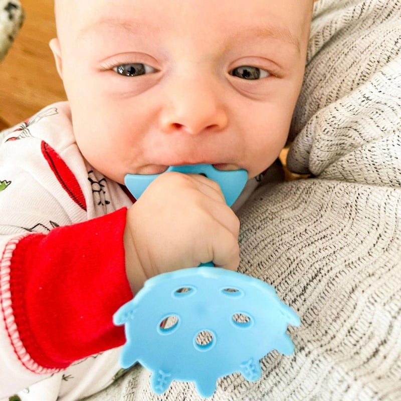 Innobaby Original Teethin' Smart EZ Grip Star Teether and Sensory Toy for Babies and Toddlers. BPA Free Teether - Image 3