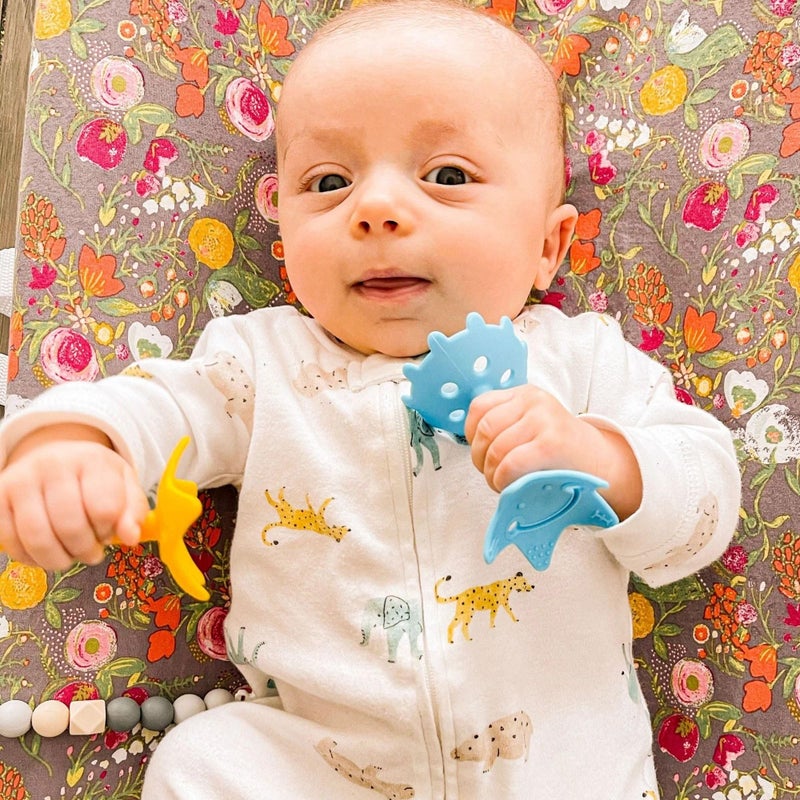 Innobaby Original Teethin' Smart EZ Grip Star Teether and Sensory Toy for Babies and Toddlers. BPA Free Teether - Image 5