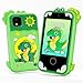 windpaint Kids Phone for Girl Toys Christmas Birthday Gifts for Age 310 Year Old Girls Boys Toys Kids Toddler Smart Phone Detective Educational Learning Toys with 28 Touchscreen Music Video Game Green - Image 2
