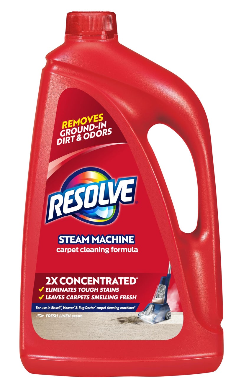Resolve Professional Steam Carpet Cleaner Solution Shampoo, 96oz, 2X Concentrate, Safe for Bissell, Hoover & Rug Doctor, Carpet Cleaner, Carpet Cleaner Solution (Pack of 1) - Image 5