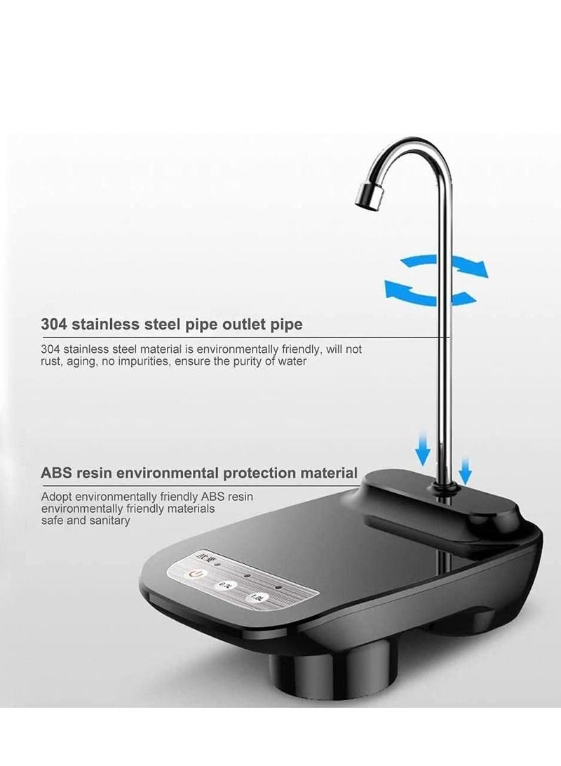 Cordless Portable Rechargeable Wireless Auto Electric Gallon Bottled Drinking Water Pump Dispenser Switch - Image 2