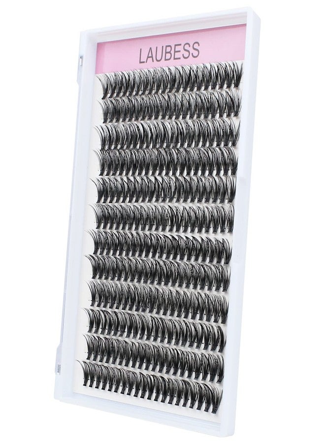 LAUBESS Cluster Eyelash Extensions Mixed LAUBESS Eyelash Clusters 40D Lash Clusters DIY Lash Extension Individual Lashes Natural Cluster Lashes Eyelash Extension (40D-0.07D-8-14mm) - Image 2