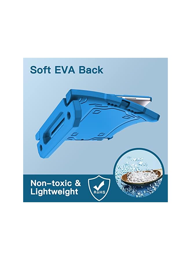 Jetech Kids Case For Ipad 9.7 Inch 6Th 5Th Generation 2018 2017 Model With Built In Screen Protector Shockproof Full Body Handle Stand Tablet Protective Cover Blue - Image 4