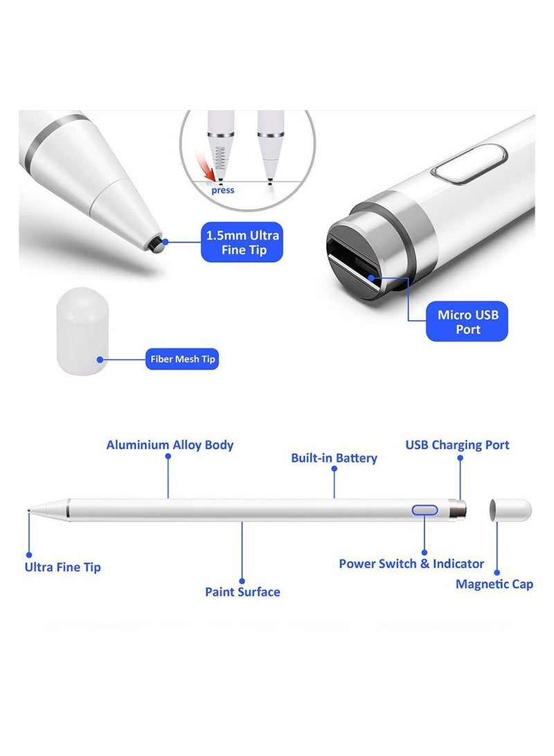MOCOM Stylus Pen For iPad Air 4 Black - Image 4