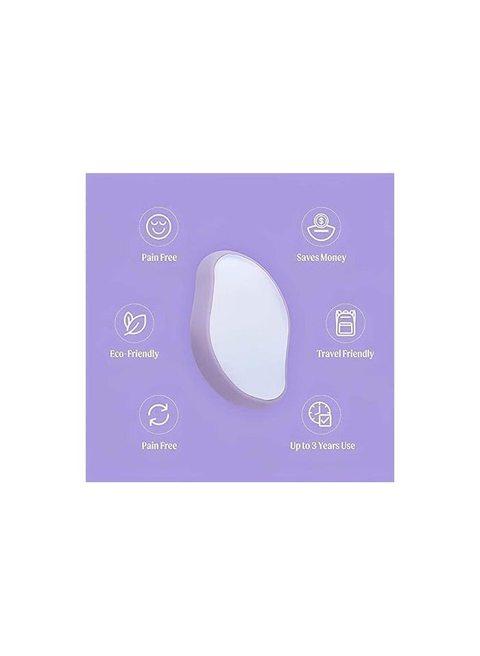 EPILATOR Painless Crystal Hair Removal, Effortless Hair Removal and Gentle Exfoliation for Silky Smooth Skin - Your Complete Grooming Solution - Image 3