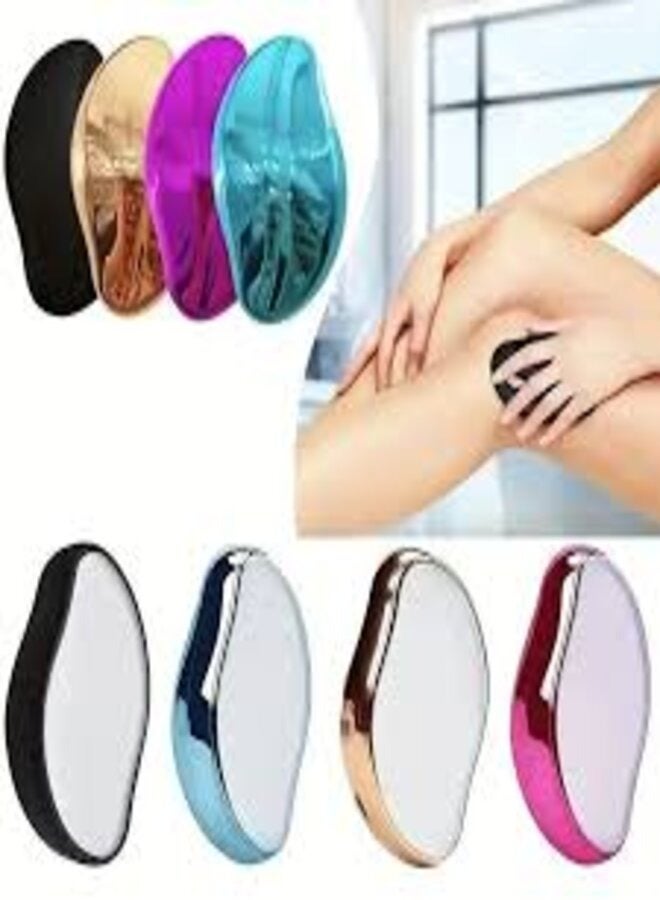 EPILATOR Painless Crystal Hair Removal, Effortless Hair Removal and Gentle Exfoliation for Silky Smooth Skin - Your Complete Grooming Solution - Image 4