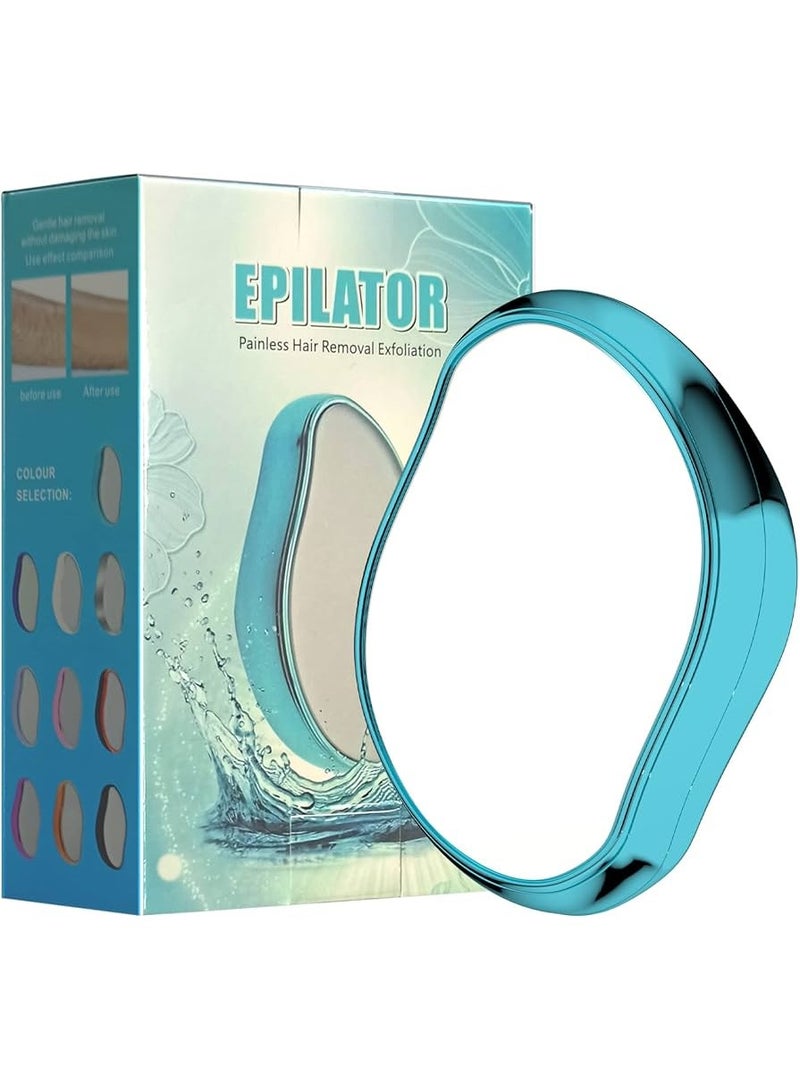 EPILATOR Painless Crystal Hair Removal, Effortless Hair Removal and Gentle Exfoliation for Silky Smooth Skin - Your Complete Grooming Solution - Image 1