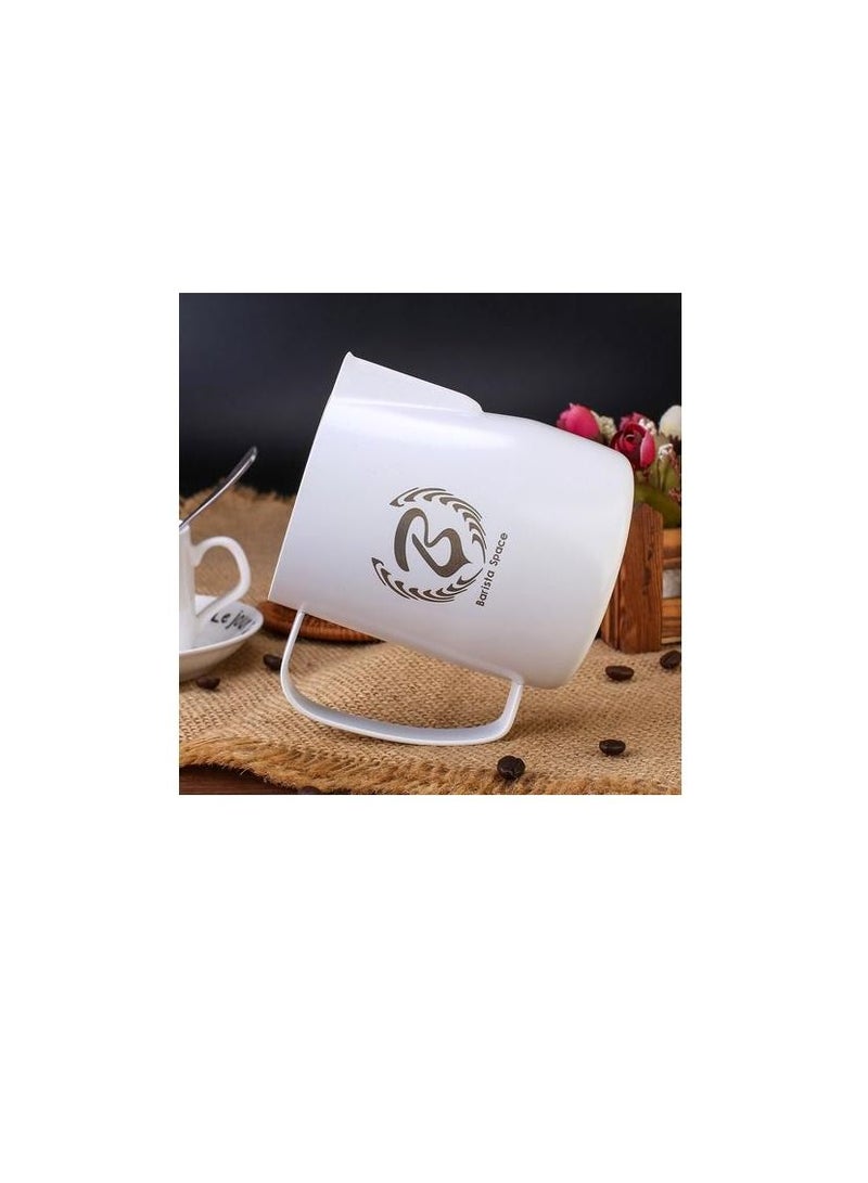 Barista Space Barista Space Pitcher - Teflon White (600ml)  - Image 1